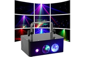 PROPULSION LIFE 48W RGB Luce da Discoteca da, Luce da Palco a LED per DJ con Aurora, Cielo Stellato Effetto 3 in 1, Proiettore DMX, Raffreddamento Silenzioso, Adatto per Regali Decorativi per Feste in Discoteca