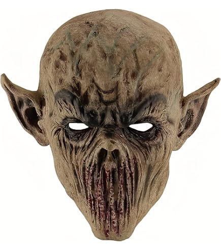 Latex-Maske „Blutendes Schwein“ Für Erwachsene – Gruselmaske Für Halloween & Horror-Partys, Einheitsgröße