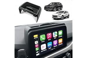 Muslogy for 2020-2024 Escape Dash Storage Box Insert Behind Screen back 8-inch Center Console Tray Organizer Compatible with Ford Escape 2024 2023 2022-2020 8" LCD Touchscreen (Not fit 13.2" Screen)