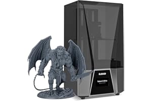ELEGOO Saturn 3 UItra MSLA 3D Printer, Stampante 3D in Resina con LCD Monocromatico da 10 pollici, Trasmissione Wi-Fi, Pellicola di Rilascio ACF, Grandi Dimensioni 218.88x122.88x250 mm³