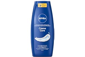 NIVEA Creme Care Pflegendes Schaumbad, pflegender Badezusatz mit entspannendem Duft, hautschützendes Entspannungsbad für ein verwöhntes Hautgefühl (650 ml)