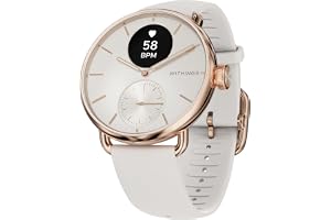 Withings ScanWatch 2 hjärtan hälsa hybridklocka för män och kvinnor – EKG, SPO2, temperaturövervakning, sömnspårning, andning