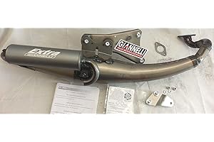 GIANNELLI MARMITTA SCOOTER EXTRA V2 MALAGUTI F 12PHANTOM ARIA/ACQUA 94/01-F12 DIGIT'02/03 OMOLOGATACEE E13 0239 - SIL. ALLUM.ANODIZZ.