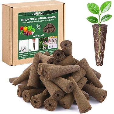 Kit Accessori Idroponico Da 131 Pezzi – 70 Spugne, 20 Cestelli, Coperchi, Etichette E Pinzetta