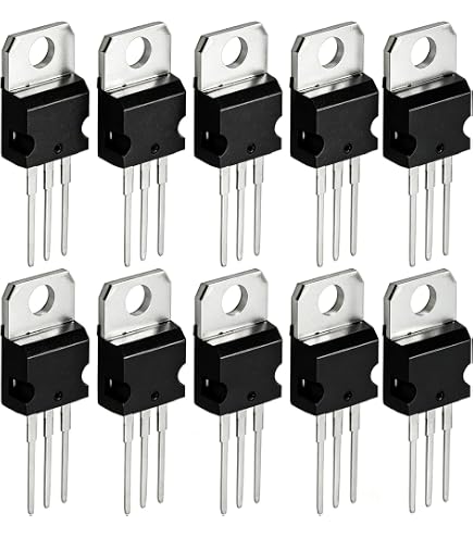 BOJACK Lot 20 Régulateurs Tension L7805CV – 5V 1.5A – Positifs Linéaires TO-220 – Idéal Électronique & DIY