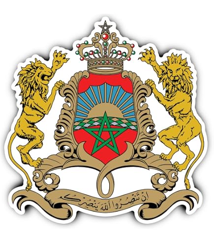 Autocollant voiture département Maroc - Feu Vert