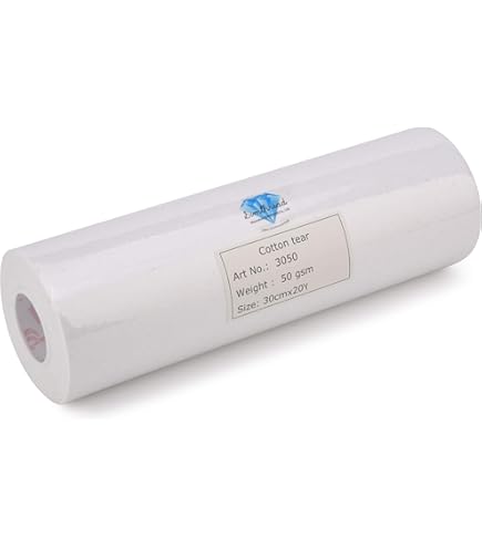 Stabilisateur Doux En Coton MADEIRA - 30,5 Cm X 9,9 M, Non Tissé, Pour Broderie Machine, Boutonnières, Couture - Blanc Ou Noir