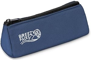 BREEZYPACKS Breezy Basic | Étui de refroidissement pour médicaments | Pas de congélation, d'humidité ou de batterie nécessaire | Refroidissement actif (bleu marine)