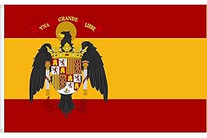 WORLDFLAGS BANDERA DE ESPAÑA TRANSICIÓN 1975-1981. CALIDAD RASO PREMIUM 120 GR. TAMAÑO 150X90 CM