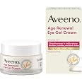 Aveeno Face Age Renewal Eye Gel Cream for Sensitive Skin (1 x 15ml) | Oat + Retinol Alternative, Gentle on Sensitive Skin, Vi