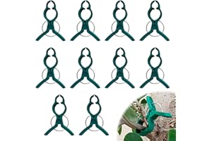 YARTEIM Pflanzenclips, Wiederverwendbare Pflanzenklammern Groß, Klammern für Pflanzen, Tomaten Klammern, Tomatenclips Blumenklammern, Pflanzen Clips für Unterstützen und Halten Garten Pflanzen Gemüsefrucht