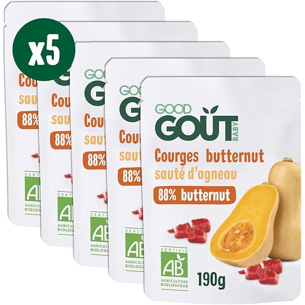Porridge Popote Lait De Vache + Avoine Bio - 10 Gourdes De 100g | Dès 6 Mois | Sans Sucre Ajouté