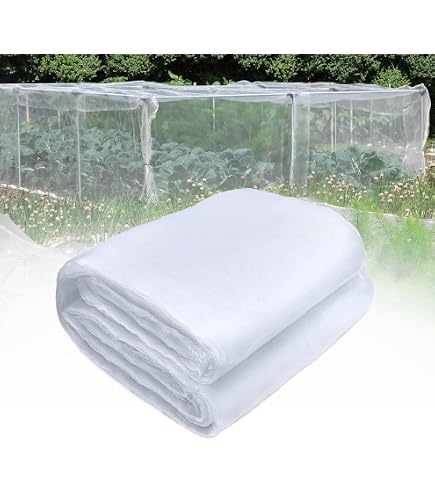 Rete Anti Insetti Rete da Giardino Ortaggi Proteggi Reti Maglia Fine Proteggere Piante, Fiori, Frutta e Verdura (Mesh : 80 Mesh(0.7mm), Size : 1m x 30m
