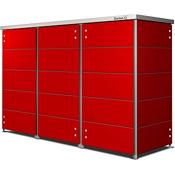 Garten Q Trash 3 Mulltonnenbox Mulltonnenhaus Modul Fur 3