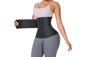 FeelinGirl Bandage Snatch Wrap Cintura Entrenador Cinta, Corsé Lumbar Soporte Vendaje Deportivo, Faja Waist Trainer
