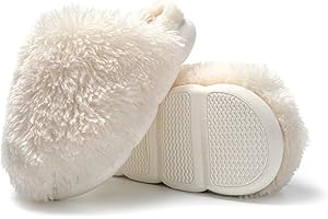 JOMIX Pantofole Donna Invernali Pelose Ciabatte Calde Inverno da Casa per Ragazza Scarpe Termiche Slip On Elegante