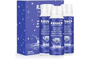 RICUVED 3Pack Diamond Painting Sealer 120ML Set, 5D Diamond Painting Glue Crystal Art Accessories Sealer Permanent Hold & Shine Effect Conserver for Diamond Painting & Jigsaw Puzzles DIY Craft (360ML)