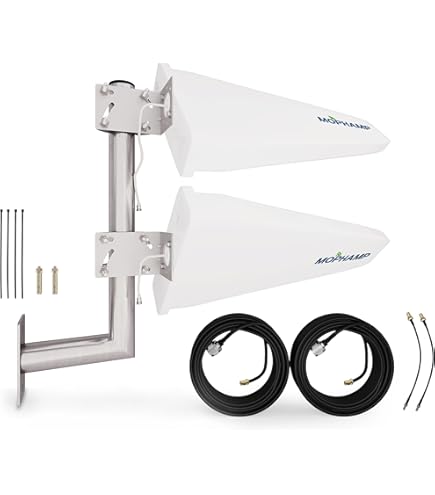 Binnen- en buitenantenne - 3G / 4G - Frequentieband: 3G / 4G / GSM, Versterking: 15 dB, Kabellengte: 0.30 meter