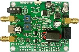 AURSINC Carte de préamplificateur Radioberry, un complément pour convertir le Radioberry en une petite radio QRP, sortie de 1,5 W à 3 W pour amplificateur de puissance haute fréquence (10 W-100 W PA)