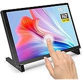 ELECROW Touchscreen Monitor, Raspberry Pi Display Small Monitor 10 Inch 1280 × 800 HD Mini Monitor for Raspberry Pi 5/400/4/3