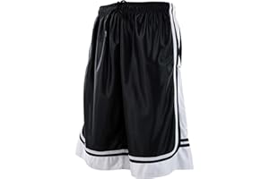 CHOICEAPPAREL Herren-Basketball-Shorts mit Reißverschlusstaschen