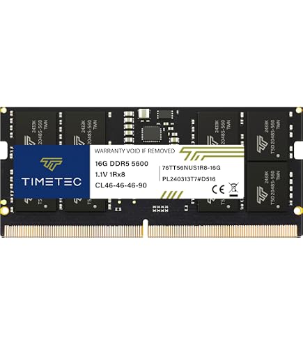 G.SKILL Ripjaws DDR5 SO-DIMM Series DDR5 RAM 16GB (1x16GB) 4800MT