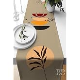 Belle Benoit Modern Tasarım 3D Dijital Baskılı Dekoratif, Hediyelik, Yumuşak Dokulu, Amerikan Servisi 140x40 cm Runner. (Antr