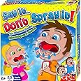 HTI Say It Don't Spray It Party Game - The Hilarious Mouthpiece Mouthguard Board Game - Family Edition