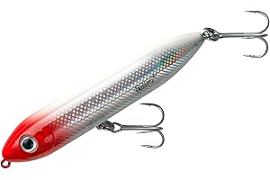 Heddon Super Spook Topwater Fishing Lure for Saltwater and Freshwater