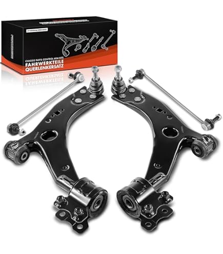Frankberg 2 x Brazo de suspensión delantera izquierda derecha inferior compatible con Clase S W220 S280-S600 S55 AMG S63 AMG S65 AMG 2.8L-6.3L 1998-2005 Replace # 2203309007