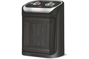 Rowenta Mini Excel Chauffage soufflant céramique 2-en-1, Radiateur électrique, Chauffage d’appoint, Ventilation froide, Puissant, Silencieux, Compact SO9261F0