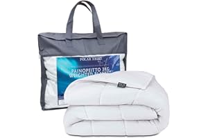 Polar Night Gewichtsdecke für Erwachsene 150 x 200 cm, 7kg - Weighted Blanket für tiefen Schlaf, Schwere Decke, Therapiedecke aus 100% Baumwolle, Entspannungsdecke Oeko-TEX® 100 Standard Bettdecke