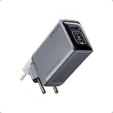 Anker Prime Şarj Cihazı, 100W USB-C Şarj Cihazı, 3 Portlu GaN Kompakt ve Katlanabilir, Gri - A2688