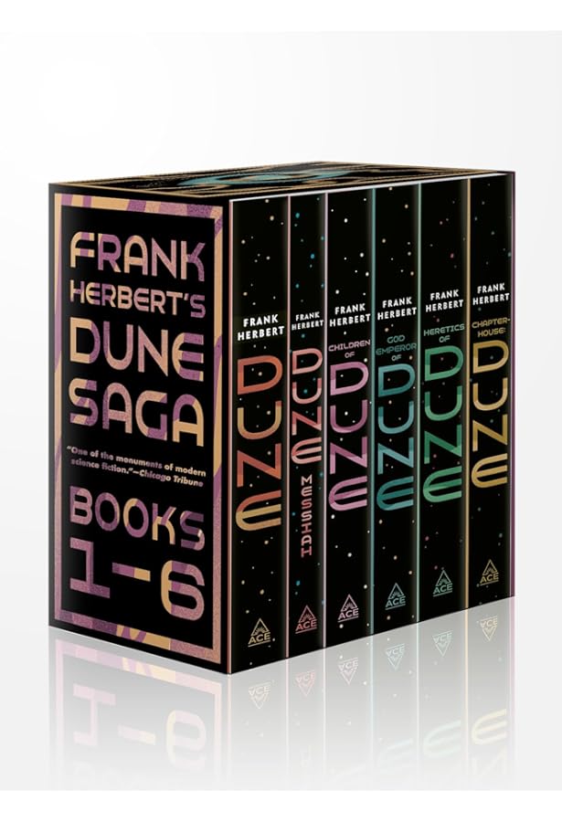 Frank Herbert's Dune Saga 3-Book Boxed Set: Dune, Dune Messiah