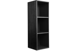 Charles Jacobs Vinyl Record LP Storage Box Unit - Black - Extra Large