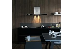 Hotte aspirante Gurari 462 IS Prime 90 cm acier inoxydable, 1000 m³/h, 3 niveaux, TouchControl, télécommande, hotte murale, hotte de recirculation