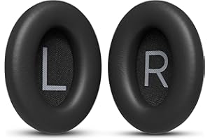 GLOBAL TECH Replacement Ear Pads for Bose 700 Noise Cancelling Headphones (NC700) - Softer PU Leather, Luxurious Memory Foam, Added Thickness, Extra Durable Ear Cushions – Black