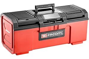 FACOM BP.C24N plastikowa skrzynka narzędziowa, samozamykająca się, mały model 24", wysokość 260 mm, szerokość 273 mm, długość 603 mm