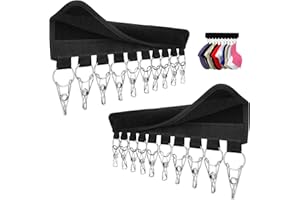WEKIWGOT Organisateur de chapeaux de cintre - Rack de casquettes de baseball, cintre multifonctionnel (2 paquets)