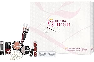KTN DR. NEUBERGER GMBH VOX Shopping Queen - Dein Kosmetik-Adventskalender, 24 Make-Up und Beauty-Überraschungen, Highlights für Augen, Lippen und Gesicht, in edler Box, tolle Geschenk-Idee für Mädchen und Frauen