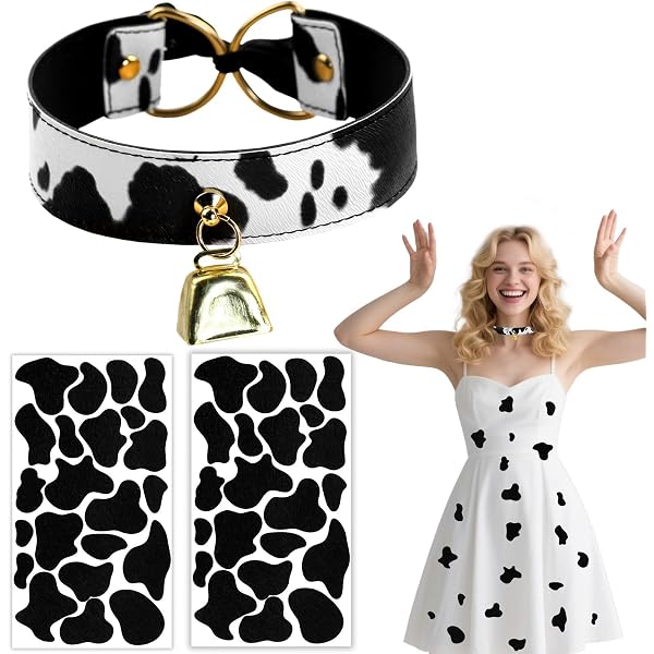 Set De Accesorios De Vaca Para Cosplay - Diadema Con Orejas Y Cola De Vaca, Disfraz Para Carnaval, Halloween Y Fiestas Temáticas De Animales