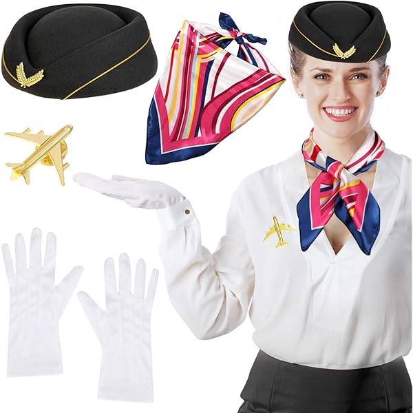 Diy Scarf For Flight Attendant Flight Attendant Costume Smiffy's