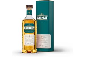 ‎BUSHMILLS Bushmills 10 Years Old Single Malt Irish Whiskey ( 1 x 0,7 l) - dreifach destillierter 100% Malt Whisky