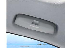 BIXUAN Custodia per Occhiali da Sole Compatibile con Audi A3 Audi 8V A4 A5 A6 A7 Q3 Q5 Q7 2021-2023 (aggiornamento) (Grigio)