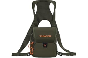 Tuxapo - Funda para prismáticos compactos con protección Anti-Lluvia Cubierta para Caza Senderismo Tiro