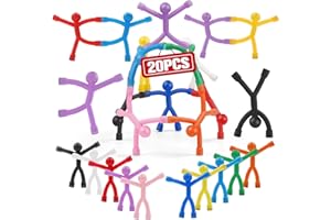 Grtard 20Pcs Fridge Magnetic Men, Magnetic People, Colorful Magnets for Ages 15+, Funny Magnets Flexible Magnets Fun Magnet for Whiteboard, Cute Magnet for Refrigerator, Office, Locker Decor