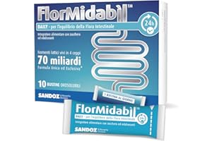 Flormidabil Daily - Fermenti Lattici Probiotici in 10 Bustine Orosolubili, 1.5 G