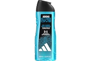 Adidas Ice Dive 3in1 Body, Hair and Face Duschgel för honom 400ml