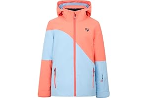 Ziener Avine-z Giacca da Sci/Invernale, Calda, Traspirante, Impermeabile Bambine e Ragazze