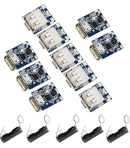 Caricabatterie Per Batterie 18650 - Modulo USB 5V 1A Con Protezione